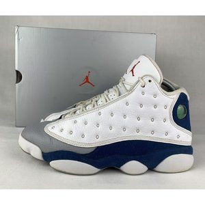 Nike Air Jordan Retr￼o 13 XIII French Blue Black Men's 9 Basketball Shoes w Box